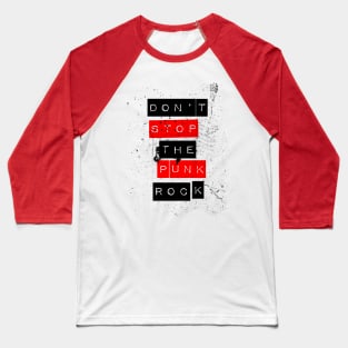 Punk Rock Baseball T-Shirt